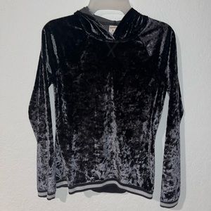 Velvet hoodie